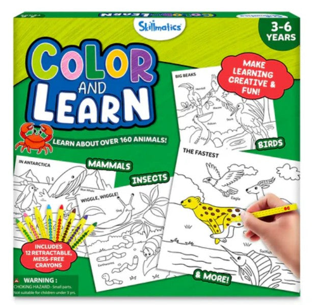 Color & Learn Animals |  | Safari Ltd®