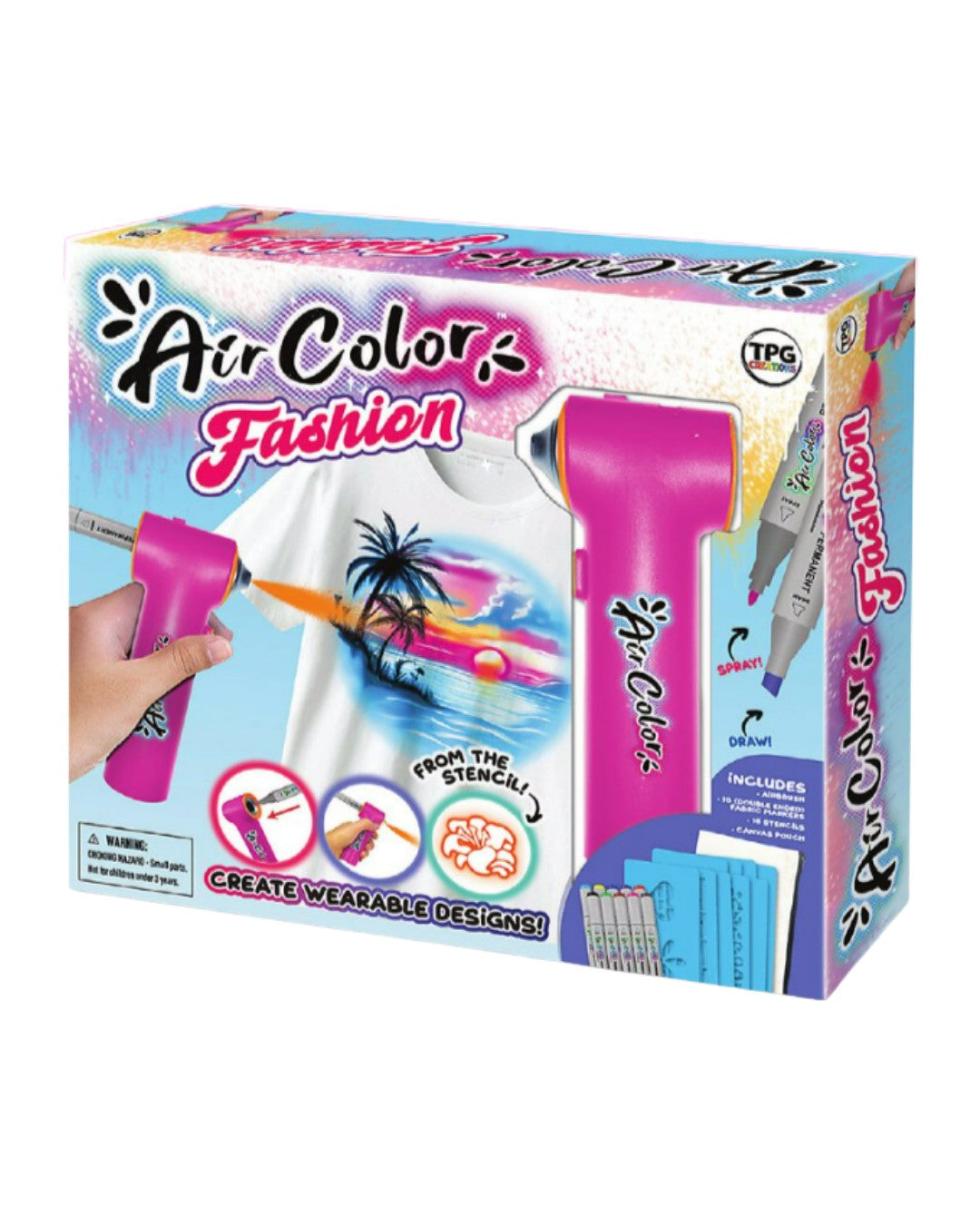 Air Color Fashion Airbrush Kit |  | Safari Ltd®