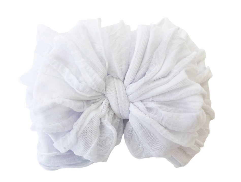 White Ruffles Headband |  | Safari Ltd®