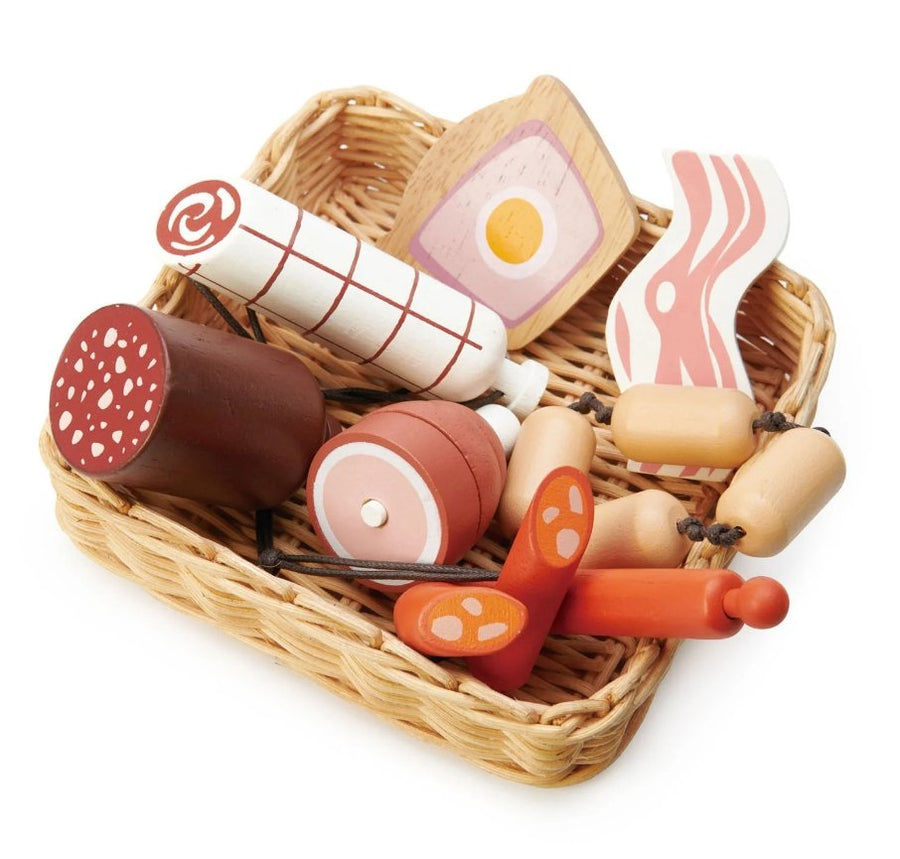 Tender Leaf Toys Charcuterie Basket | Pretend Play | Safari Ltd®