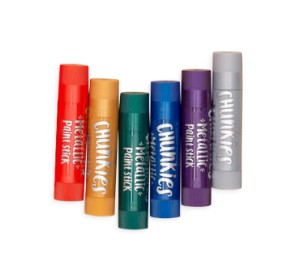 Ooly Chunkies: Paint Sticks Metallic Pack (Set Of 6)