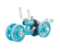 The Off Bits GEARBIT Build-it-Yourself 3-in-1 Vehicle Kit - Blue