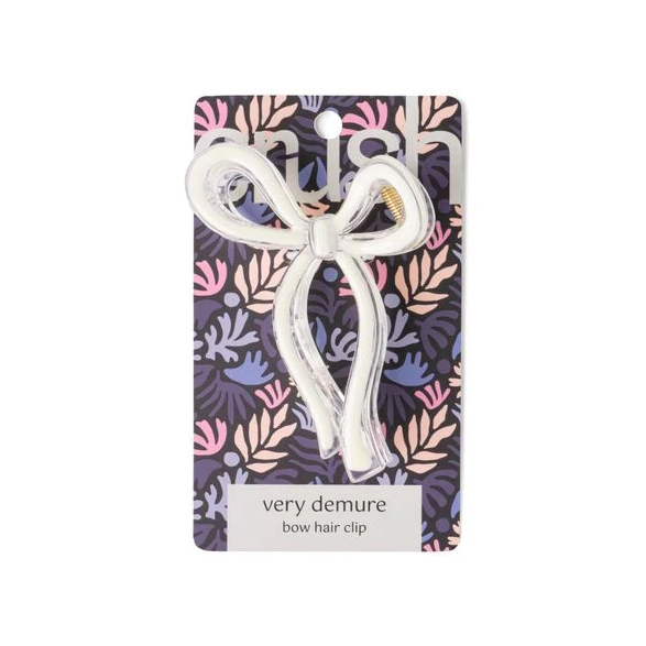 Crush Very Demure Bow Hair Clip