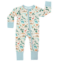 Explore Florida Souvenir Bamboo Convertible Baby Pajamas | Beige/Multi / 0-3M |  | Safari Ltd®