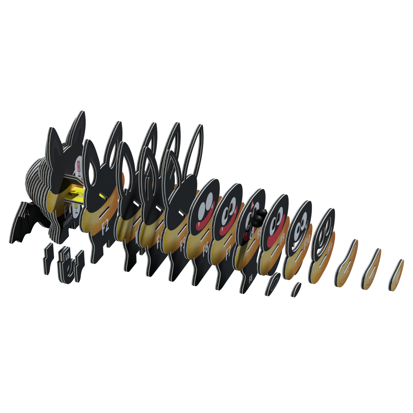 EUGY Bat 3D Puzzle | Eugy | Safari Ltd®
