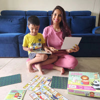 Chalk & Chuckles A Day in the Jungle Matching Game |  | Safari Ltd®