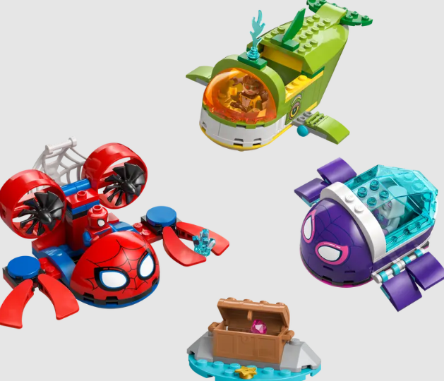Lego Spidey: Underwater Vehicles |  | Safari Ltd®