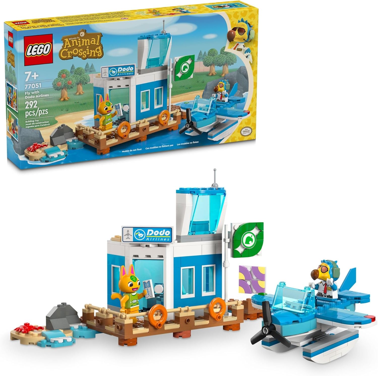 LEGO Animal Crossing Fly with Dodo Airlines Building Toy Set 77051 |  | Safari Ltd®