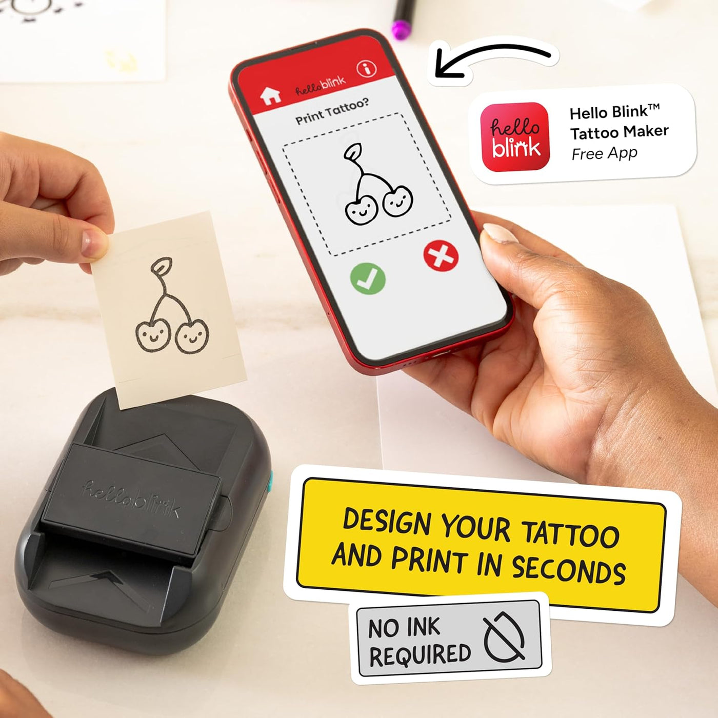 Hello Blink Tattoo Maker |  | Safari Ltd®