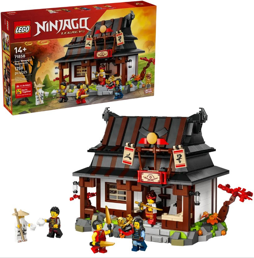 Lego Four Weapons Blacksmith 15th Anniversary |  | Safari Ltd®