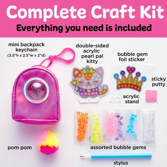 Bubble Gems™ Key Chain Kitty Princess |  | Safari Ltd®