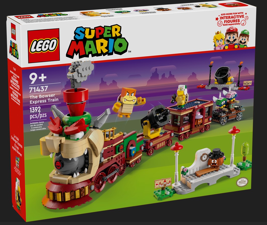 LEGO Super Mario The Bowser Express Train |  | Safari Ltd®