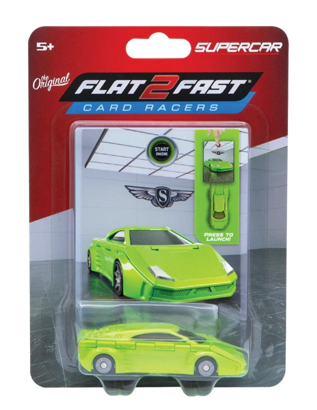Flat 2 Fast Supercar - Nitro Green