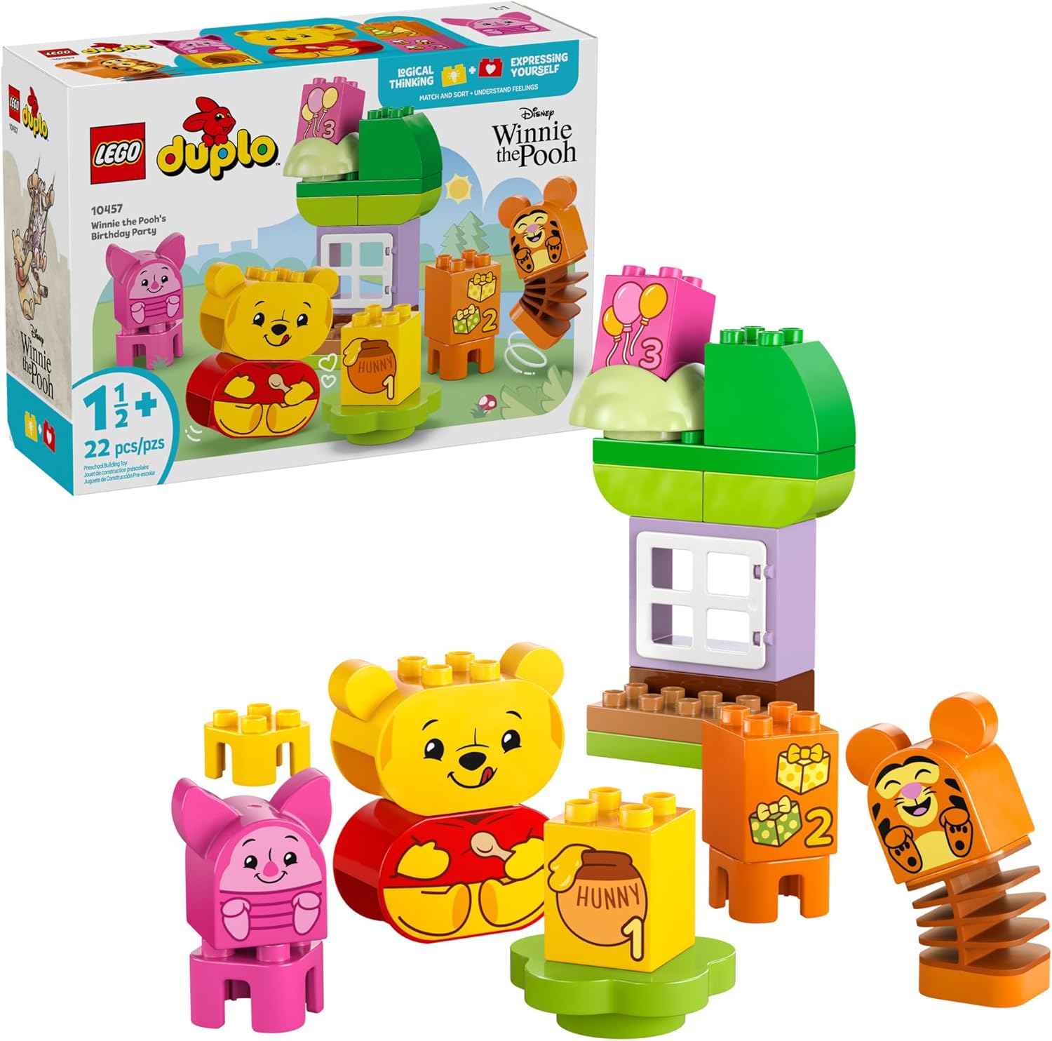 LEGO Duplo Disney Winnie the Pooh's Birthday Party Beginner Building Set 10457 |  | Safari Ltd®