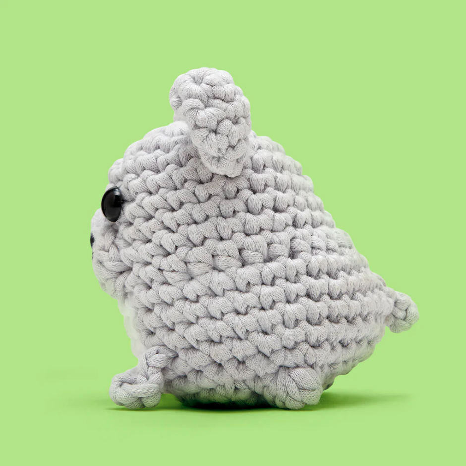 Hugo the French Bulldog - Woobles Beginner Crochet Amigurumi Kit