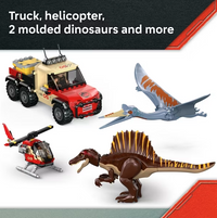 LEGO Jurassic World: Rebirth Spinosaurus & Quetzalcoatlus Air Mission Set 76976 |  | Safari Ltd®
