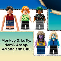 LEGO One Piece Battle at Arlong Park Building Toy Set 75638
