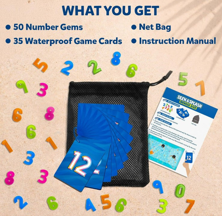 Skillmatics Seek And Splash - Numbers