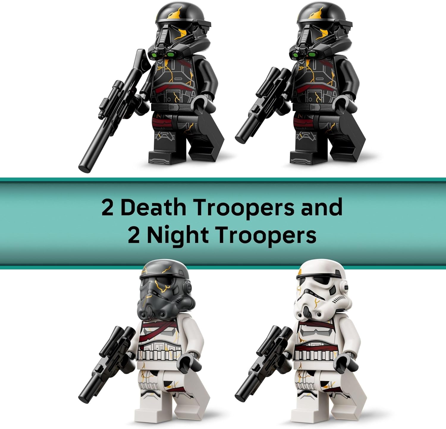 LEGO Star Wars: Ahsoka Death Trooper & Night Trooper Battle Pack Building Set 75412