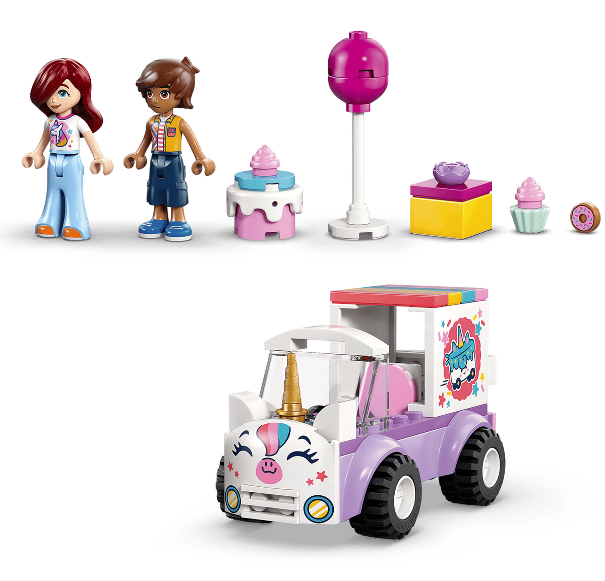 LEGO 42675 Unicorn Cake Delivery Car