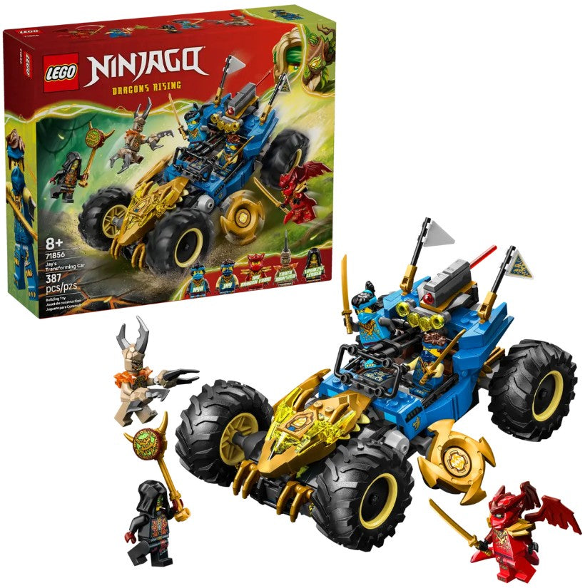 Lego Jay's Transforming Car |  | Safari Ltd®