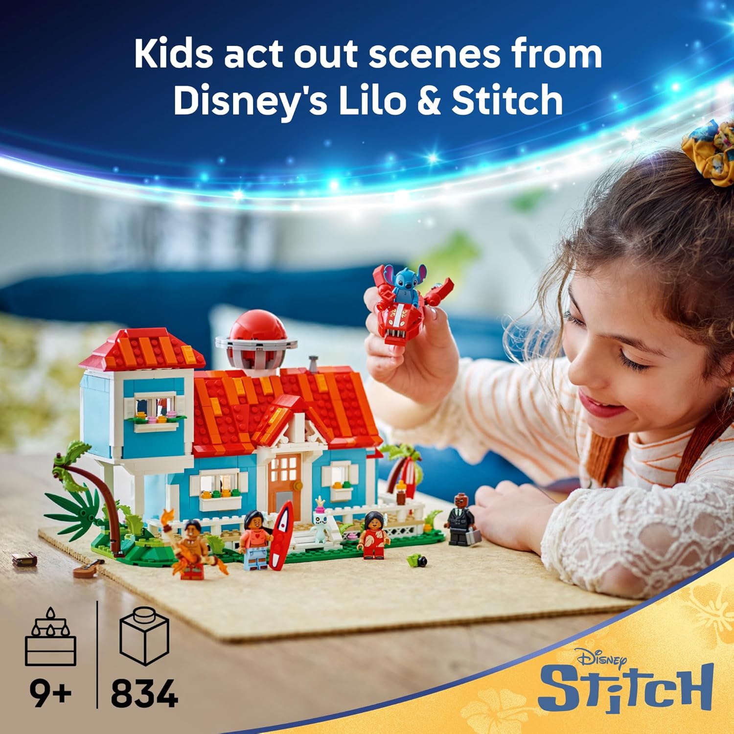 LEGO Disney Lilo & Stitch Beach House Set 43268 |  | Safari Ltd®