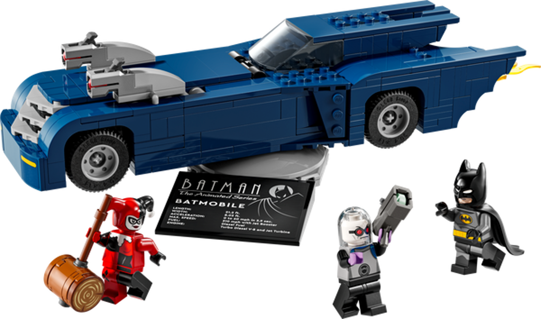 LEGO Batman with the Batmobile vs Harley Quinn and Mr Freeze |  | Safari Ltd®