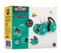 The Off Bits BUGGYBIT Build-it-Yourself 3-in-1 Vehicle Kit - Green