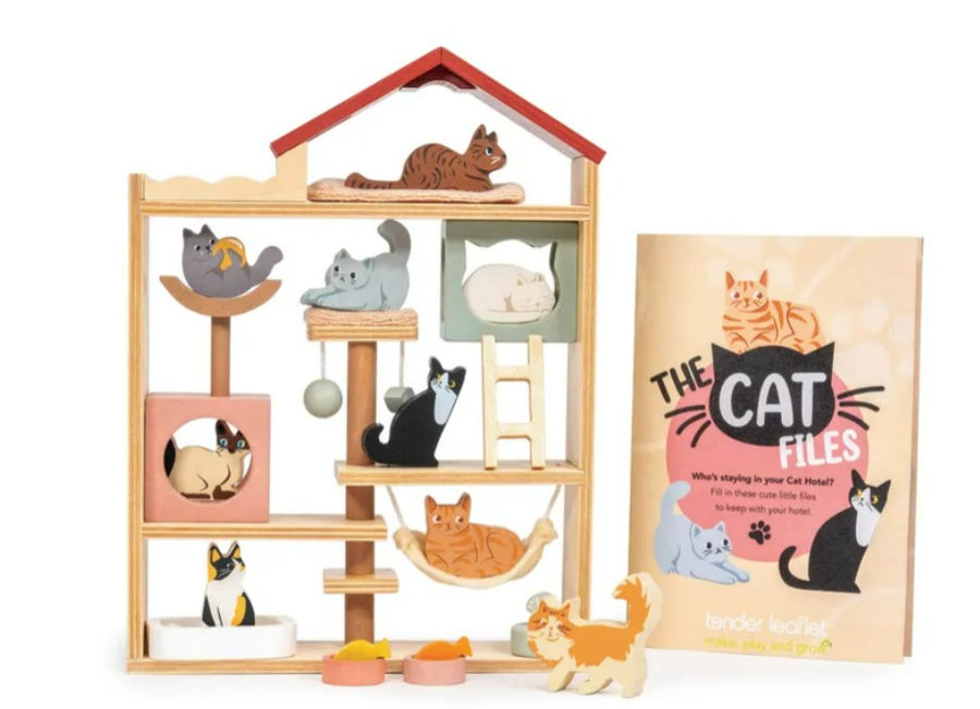 Tenderleaf Purrfect Stay Cat Hotel |  | Safari Ltd®