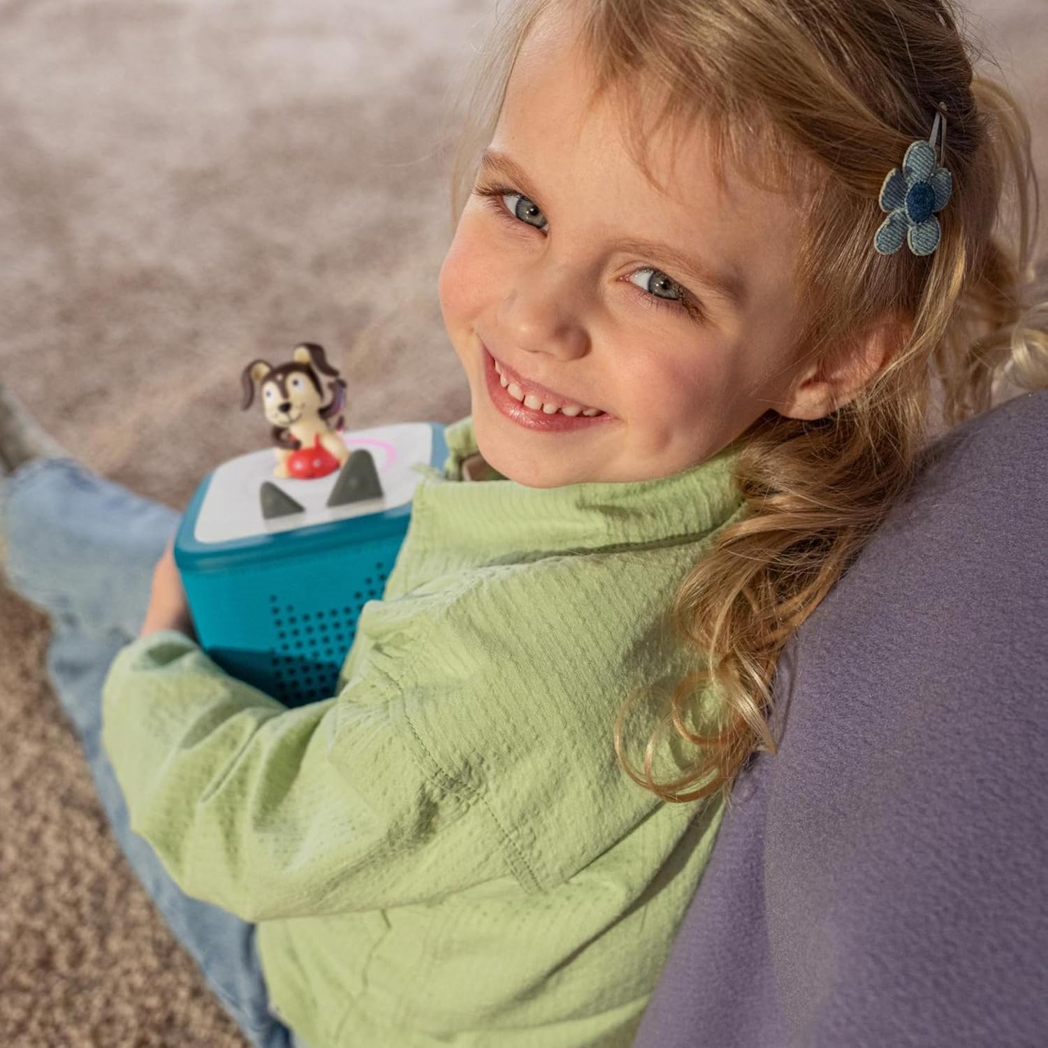 Toniebox Starter Set with Playtime Puppy - Tropical Teal Toniebox 2 |  | Safari Ltd®