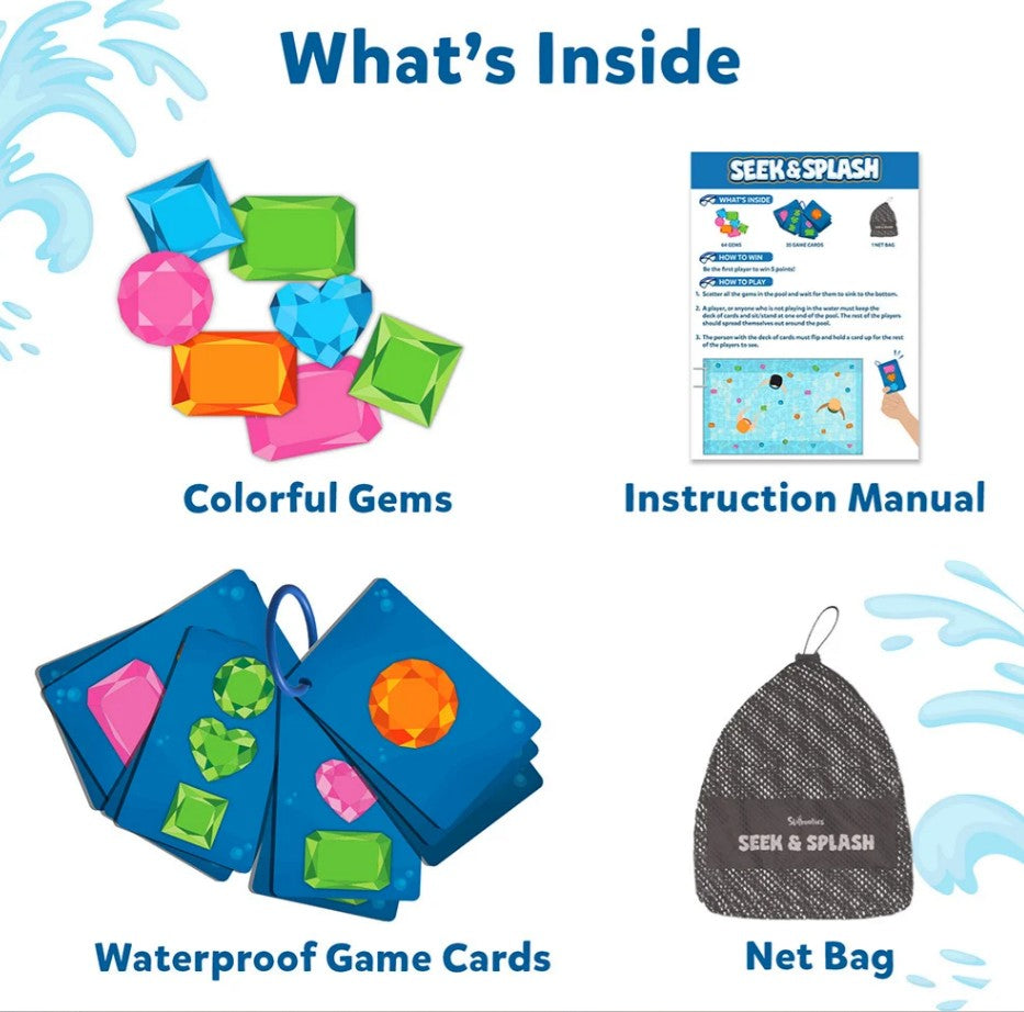 Skillmatics Seek & Splash - Shapes & Colors