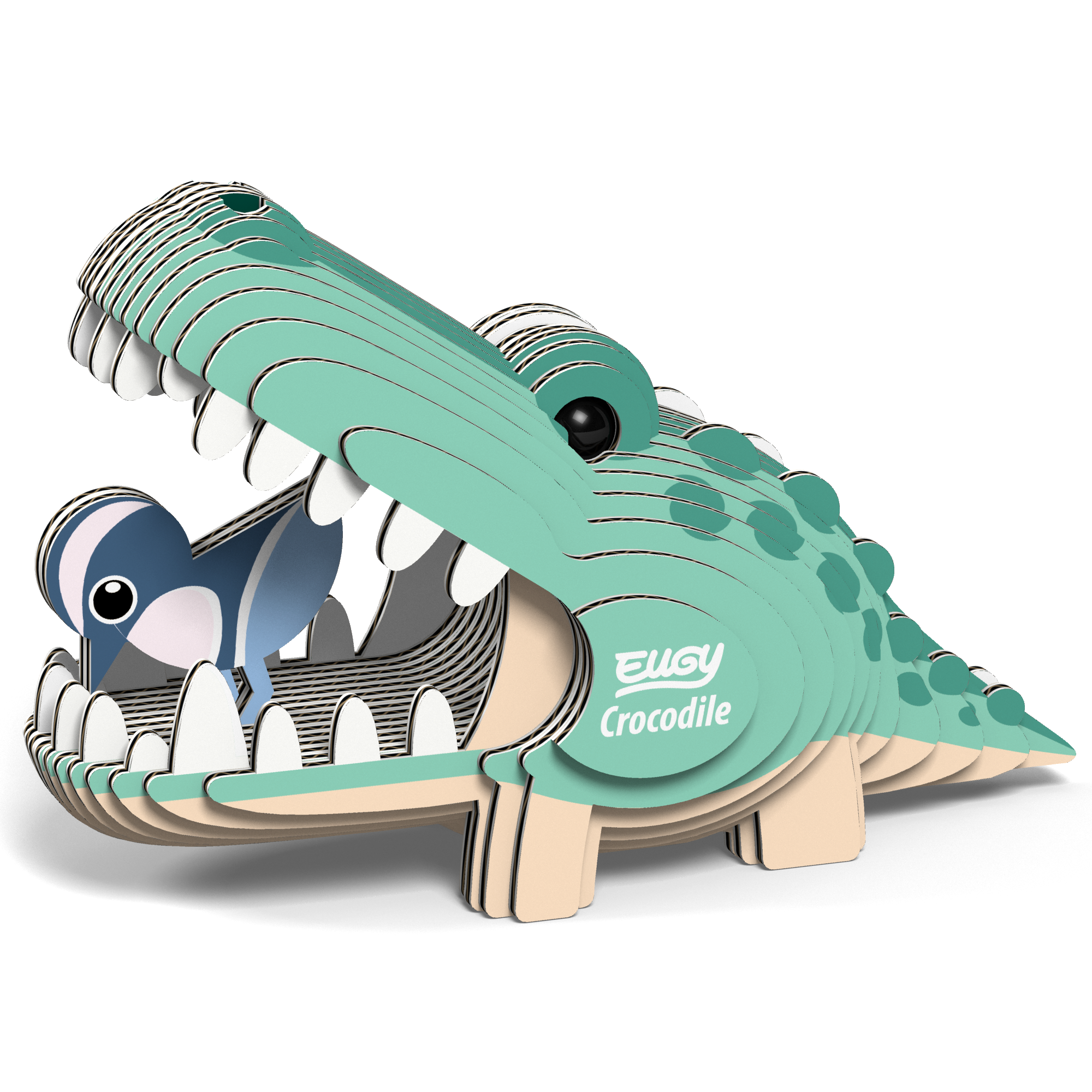 EUGY Crocodile 3D Puzzle | Eugy | Safari Ltd®