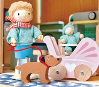 Tender Leaf Toys Dolls House Nursery Set
