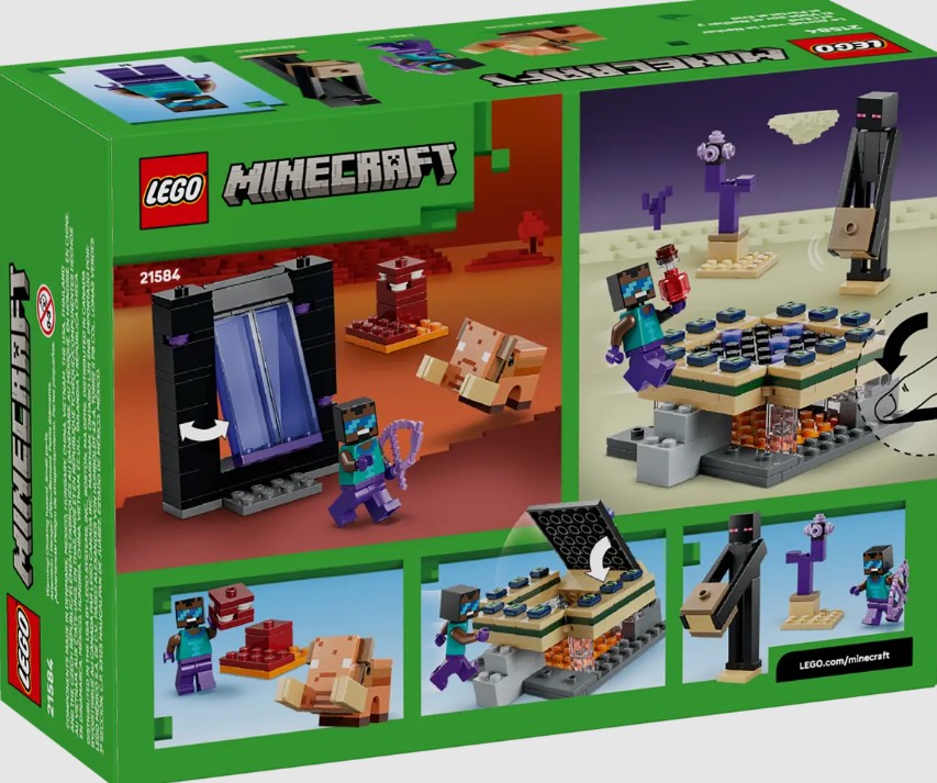 Lego Nether & End Portal Journey |  | Safari Ltd®