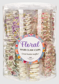 Floral Hair Claw Clips |  | Safari Ltd®