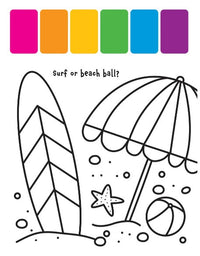 Painting Book - My First Painting: At the Beach |  | Safari Ltd®