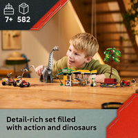 LEGO Jurassic World: Rebirth Raptor & Titanosaurus Tracking Mission Set 76973 |  | Safari Ltd®