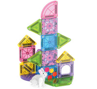 Magna-Tiles microMAGS Spring Garden 24-Piece Travel Set |  | Safari Ltd®