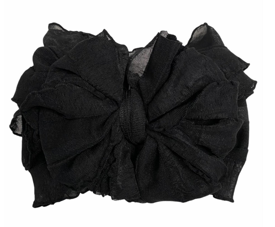 Black Ruffled Headband |  | Safari Ltd®