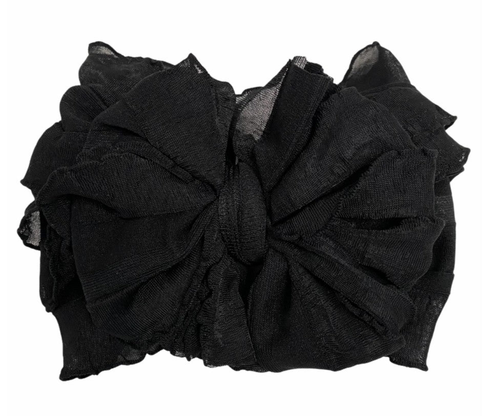 Black Ruffled Headband |  | Safari Ltd®