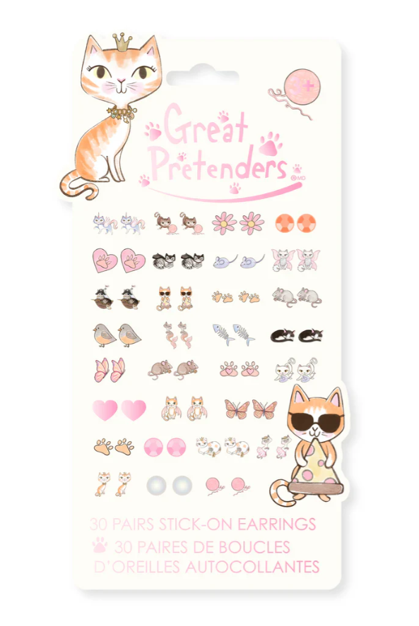 Great Pretenders Paw-some Sticker Earrings (30 pairs)