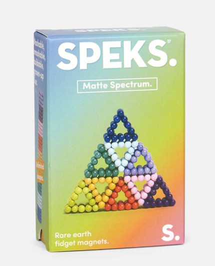 Speks 432 Fidget Magnets - Matte Spectrum |  | Safari Ltd®