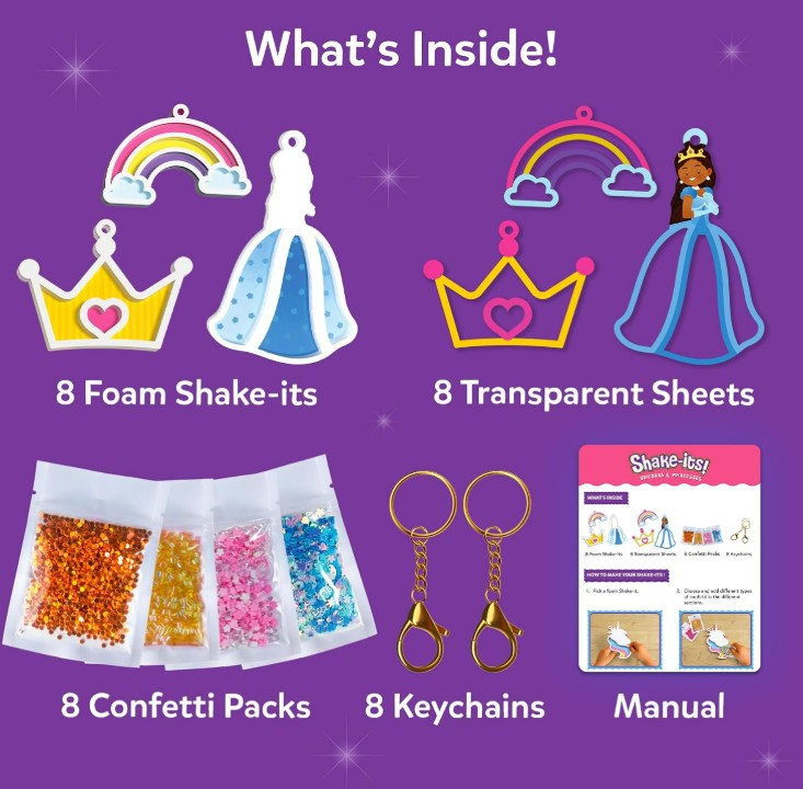 Skillmatics Shake It's! Unicorns & Princesses