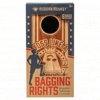 Modern Monkey Bagging Rights Wooden Table Top Cornhole Set |  | Safari Ltd®