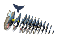 EUGY Bowhead Whale 3D Puzzle | Eugy | Safari Ltd®
