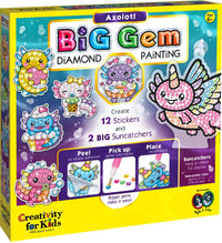 Big Gem Diamond Painting Axolotl |  | Safari Ltd®