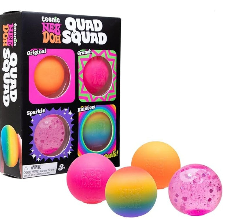 Teenie Quad Squad Needoh- Multi Pack |  | Safari Ltd®