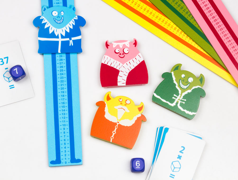 Chalk & Chuckles Long Legs Math Learning Game |  | Safari Ltd®