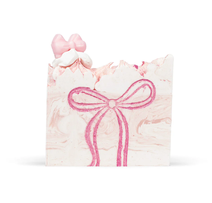 Pretty in Pink Vegan Boxed Soap with Pink Coquette Bow