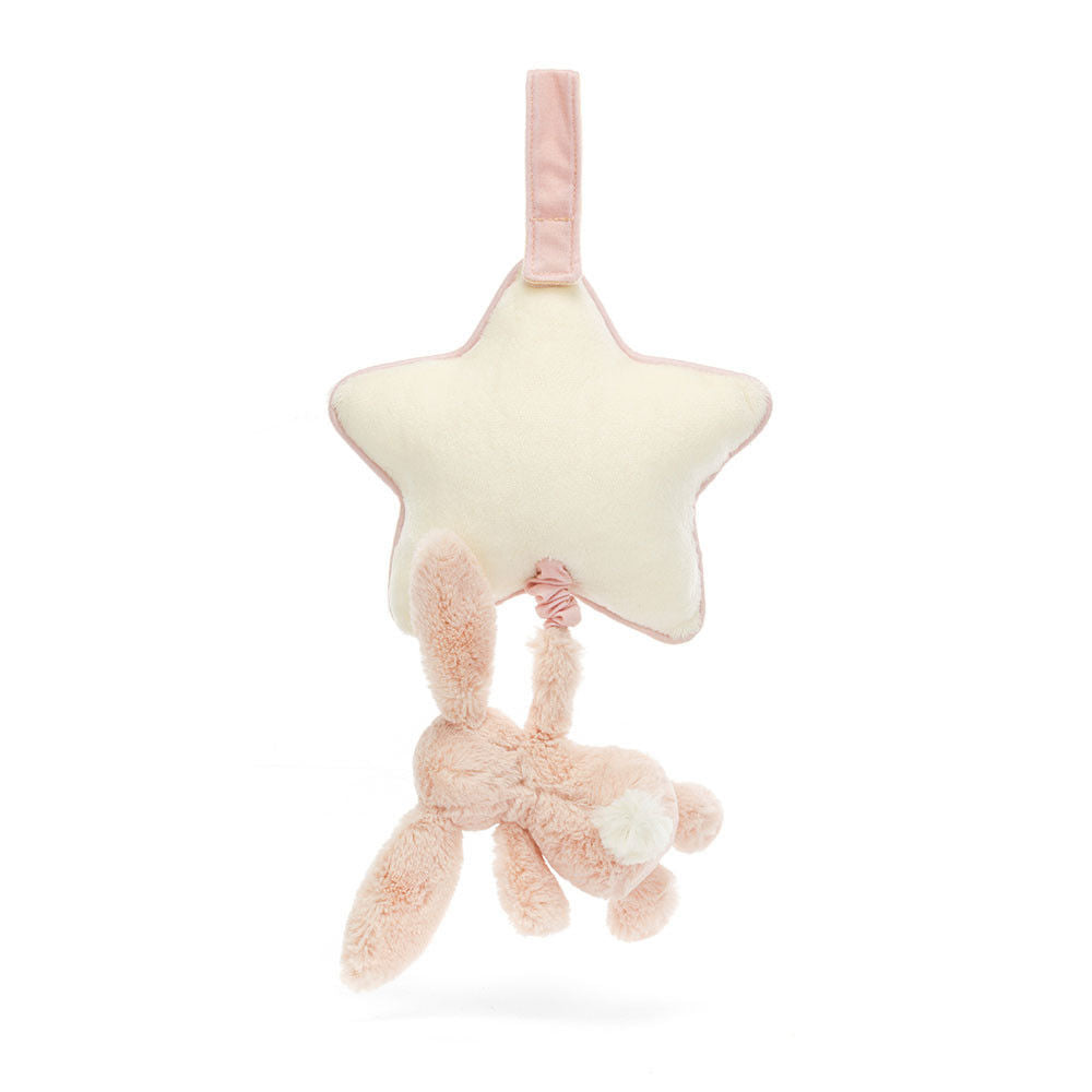 Jellycat Bashful Blush Bunny Musical Pull |  | Safari Ltd®